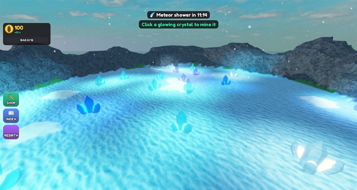 Crystal Hollow zone